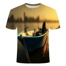 Load image into Gallery viewer, 2019 new men leisure 3d printing t shirt, funny fish printed men and women tshirt Hip hop T-shirt Harajuku Asian size s-6xl