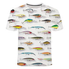 Load image into Gallery viewer, 2019 new men leisure 3d printing t shirt, funny fish printed men and women tshirt Hip hop T-shirt Harajuku Asian size s-6xl