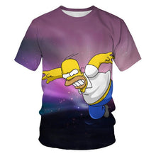 Load image into Gallery viewer, ZUTTER 2019 new T-shirt Simpson printing 3D men&#39;s women&#39;s T-shirt casual Harajuku cartoon funny T-shirt S-6XL