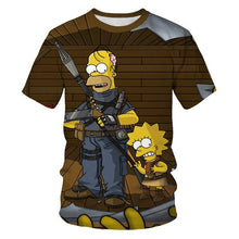 Load image into Gallery viewer, ZUTTER 2019 new T-shirt Simpson printing 3D men&#39;s women&#39;s T-shirt casual Harajuku cartoon funny T-shirt S-6XL