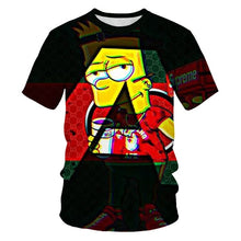 Load image into Gallery viewer, ZUTTER 2019 new T-shirt Simpson printing 3D men&#39;s women&#39;s T-shirt casual Harajuku cartoon funny T-shirt S-6XL
