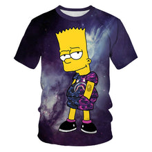 Load image into Gallery viewer, ZUTTER 2019 new T-shirt Simpson printing 3D men&#39;s women&#39;s T-shirt casual Harajuku cartoon funny T-shirt S-6XL