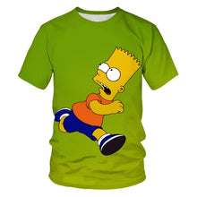 Load image into Gallery viewer, ZUTTER 2019 new T-shirt Simpson printing 3D men&#39;s women&#39;s T-shirt casual Harajuku cartoon funny T-shirt S-6XL